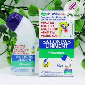 01 Jar SALONPAS Liniment Muscle Pain Relief Roll On Bottle Liquid 50ml