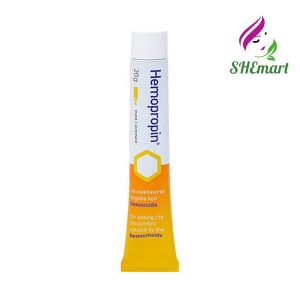 Hemopropin ointment cream decreasing the rectal mucosa irritation