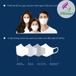 MAYAN 3D FACE MASK PM 2.5 Made In VN