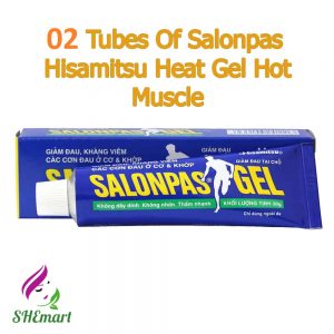 Salonpas Hisamitsu Heat Gel Hot Back, Muscle,Arthritis Pain Relief