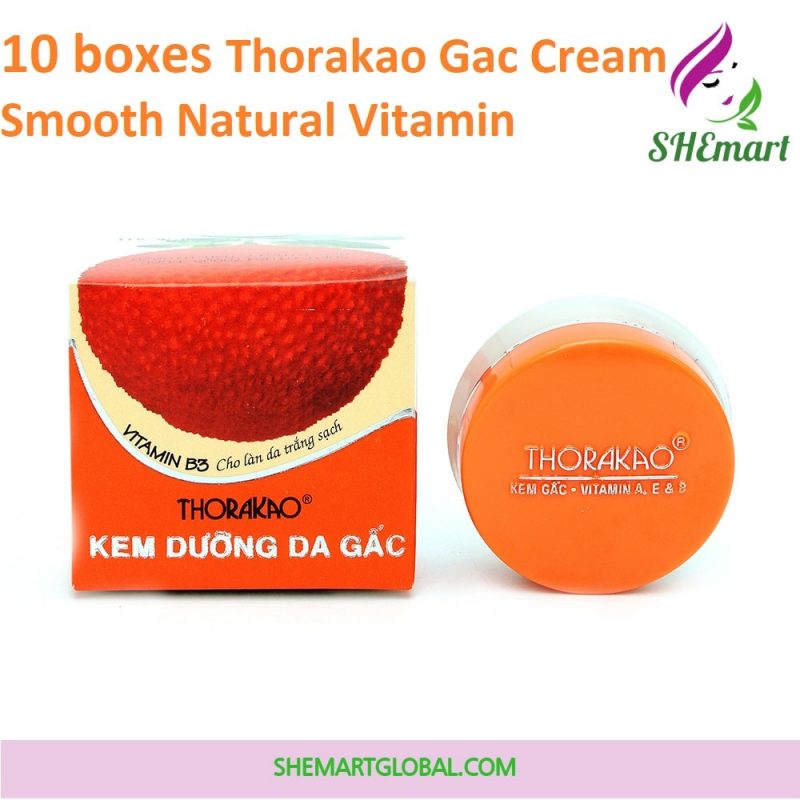 10 boxes MOMORDICA-(GAC-FRUIT)-SKIN-CREAM-THORAKAO