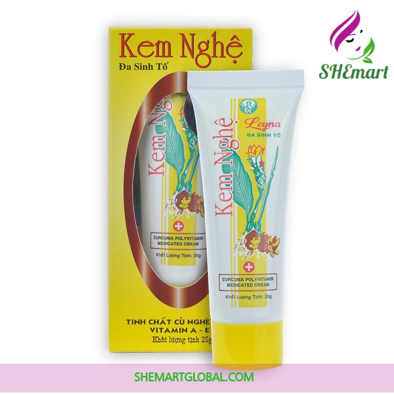 Thorakao Leyna Turmeric Cream Vitamin Natural 25 Grams