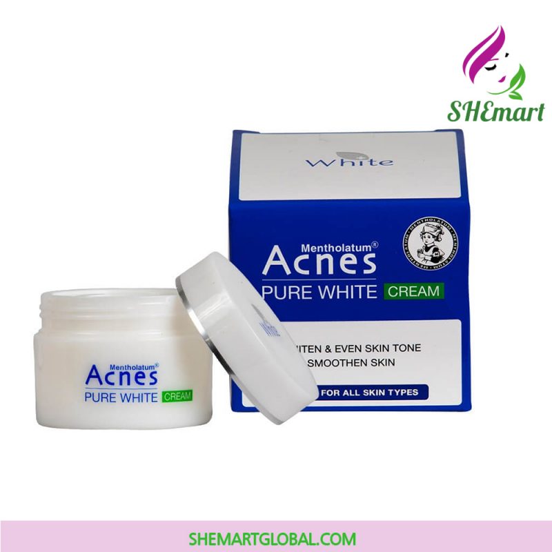 Acnes Pure White Cream Mentholatum, Skin Care, Vitamin