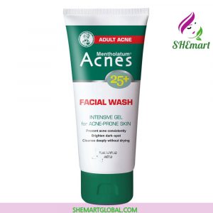 Acnes 25+ Facial Wash Gel Rohto Mentholatum 100 Grams
