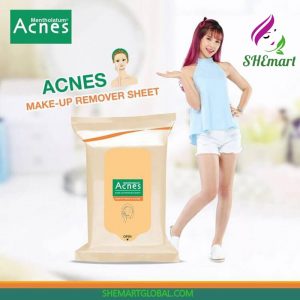 Mentholatum Acnes Make Up Remover 20 Sheets