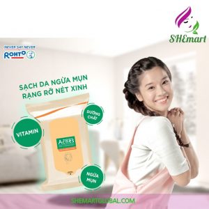 Mentholatum Acnes Make Up Remover 20 Sheets