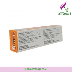 Soslac G3 – Treat allergic skin diseases such eczema, dermatitis, fungal infection – 15 g (1)