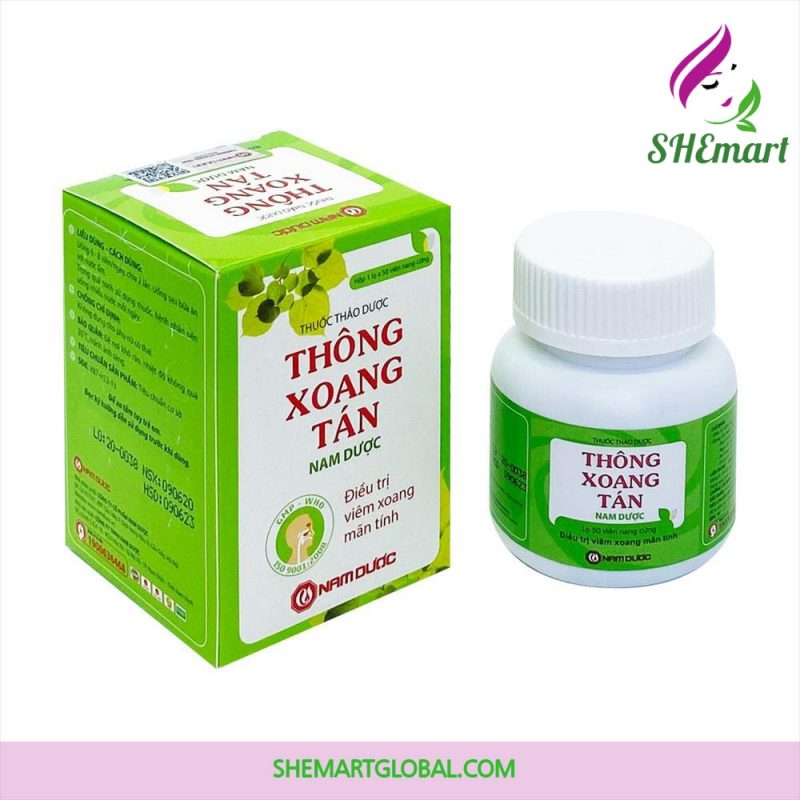 Thong Xoang Tan – Herbal medicine for the treatment of rhinitis, chronic sinusitis