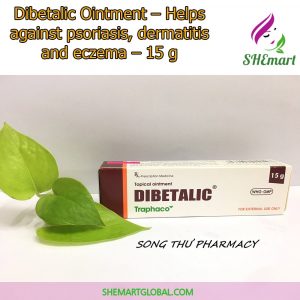 Dibetalic Ointment – Helps against psoriasis, dermatitis and eczema – 15 g