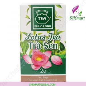 Combo 4 boxes Phuc Long Lotus tea bag filter