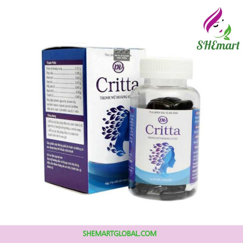 Shemartglobal.com Phuc Vinh Critta – Crinum Latifolium, ovary’s health, breast, prostate – 60 capsules
