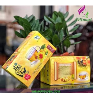 Quy Hoa - Golden Camellia Tea 30g - Free shipping