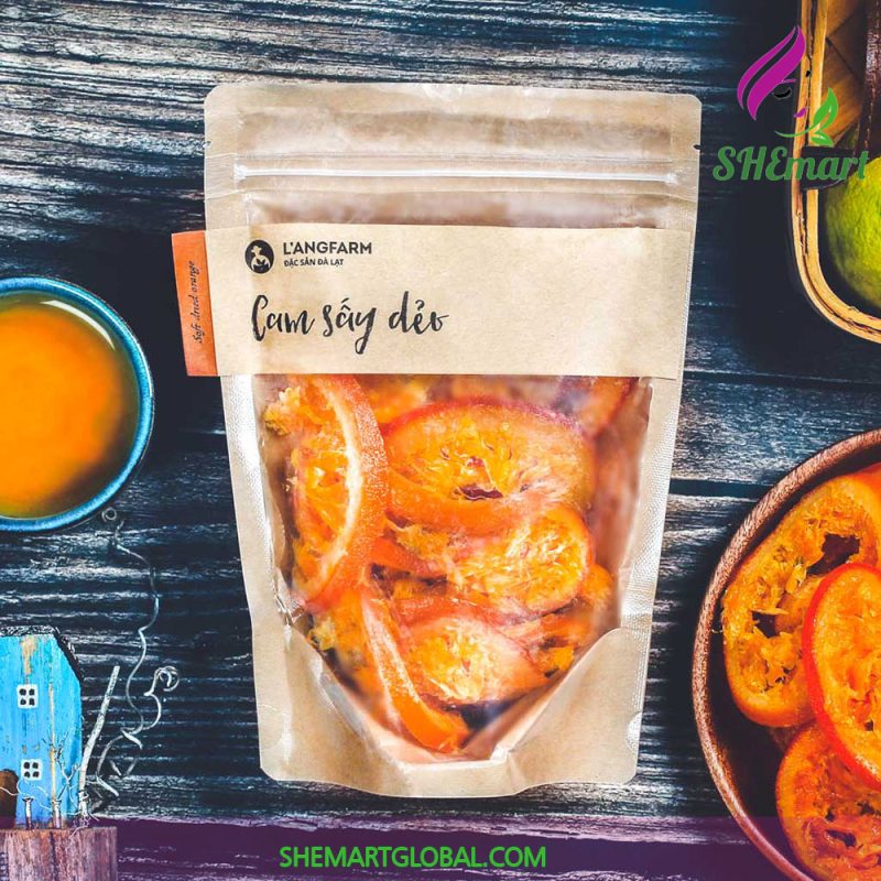 L'angFarm Soft dried mixed orange 225 grs