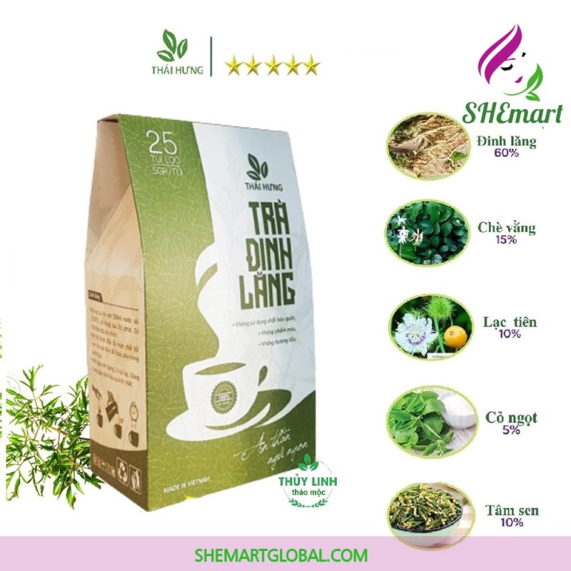 Thai Hung Dinh Lang Tea 25 bags 50gr