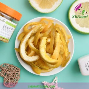 Combo 04 boxes L'angfarm Dried pomelo peel with passion fruit 200grs - Free shipping