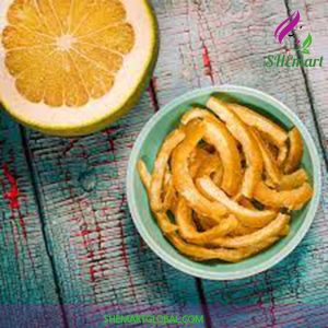 Combo 04 boxes L'angfarm Dried pomelo peel with passion fruit 200grs - Free shipping