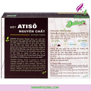 Viet Nam Pure artichoke powder 15 bags - Helps cool the liver and detoxify the body