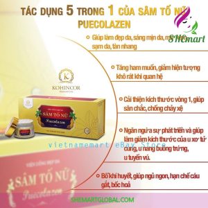 Sam To Nu Puecolazen, Health Women, Supplement Isoflavone, Vitamin E - Kohinoor