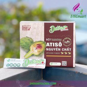 Viet Nam Pure artichoke powder 15 bags - Helps cool the liver and detoxify the body