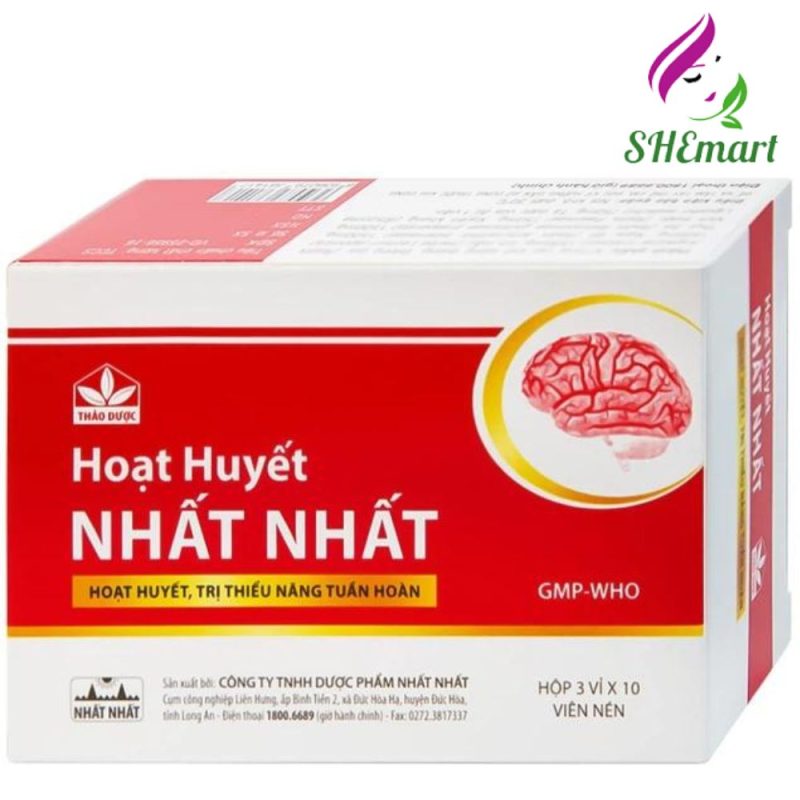 Hoat Huyet Nhat Nhat functional food helps improve blood circulation, treat circulatory anemia - Free shipping
