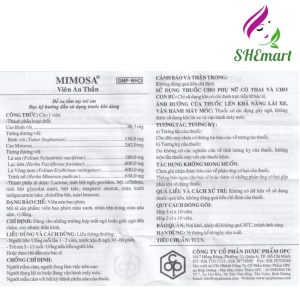 Mimosa OPC sedative tablets to treat insomnia and neurasthenia (5 blister packs x 10 tablets) - Free shipping