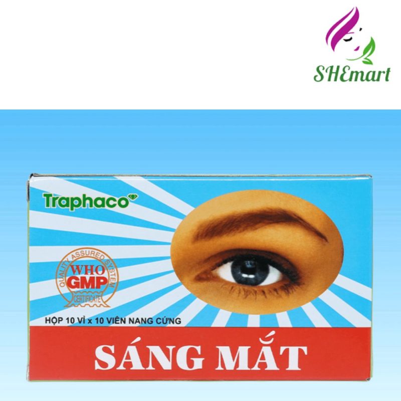 Traphaco Eye Brightening Vitamins for eyes 100 Tablets – Free shipping