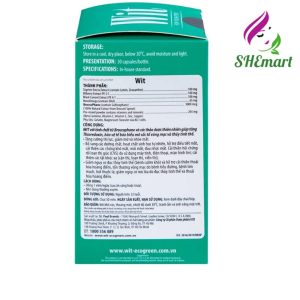 WIT to enhance vision and reduce blurred vision, bottle of 30 tablets