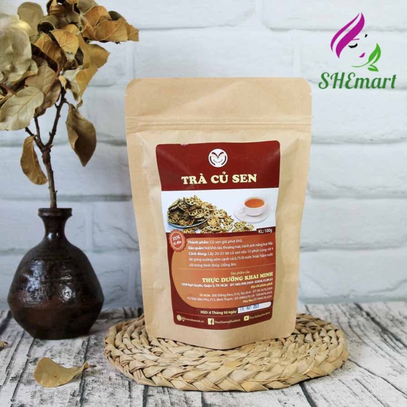 Khai Minh Lotus root tea 100gr