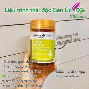 Healthy Care Liver Detox 100 Capsules