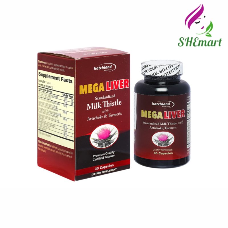 Hotchland Mega Liver Support Supplement (30 Capsules)