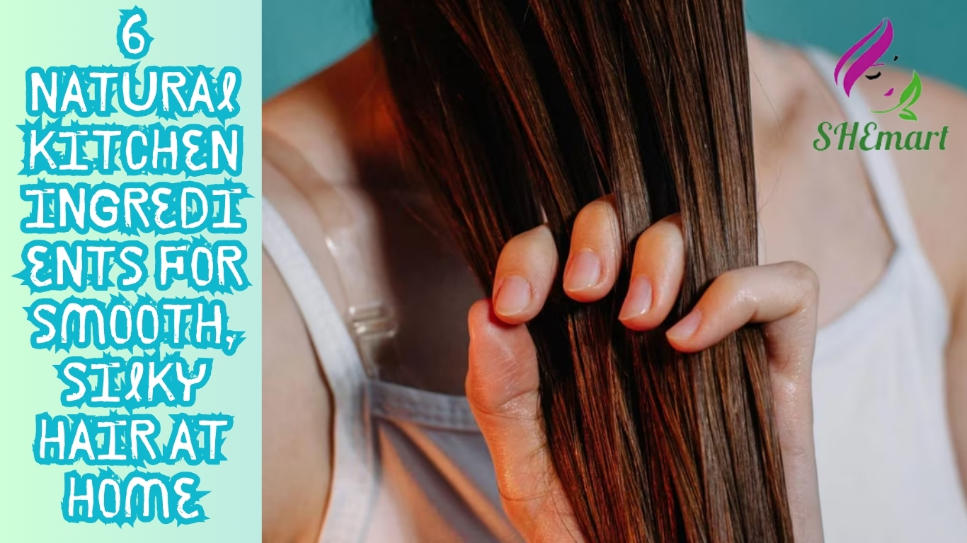 6 Natural Kitchen Ingredients for Smooth, Silky Hair at Home