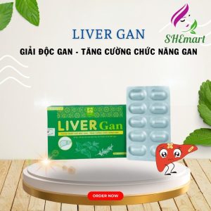 Liver detox pills, enhance liver function LIVER GAN (3 blisters x 10 tablets)
