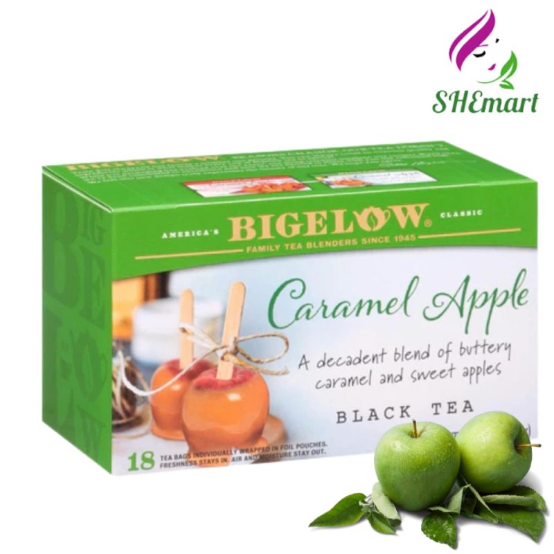 Bigelow Caramel Apple Black Tea (18 Tea Bags, USA)