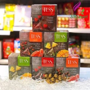 Tess Pina Colada Green Tea Composition Mango and Pineapple Leaf Tea