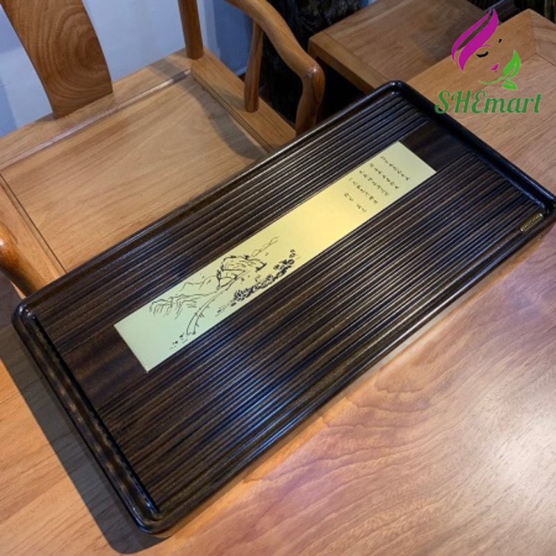 Bakelite Solid Wood Tea Tray – Durable & Elegant (70x35cm) KTG39 - the best wood tea tray