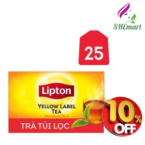 Lipton Yellow Label Black Tea Bags Box 50g (2g x 25 bags)