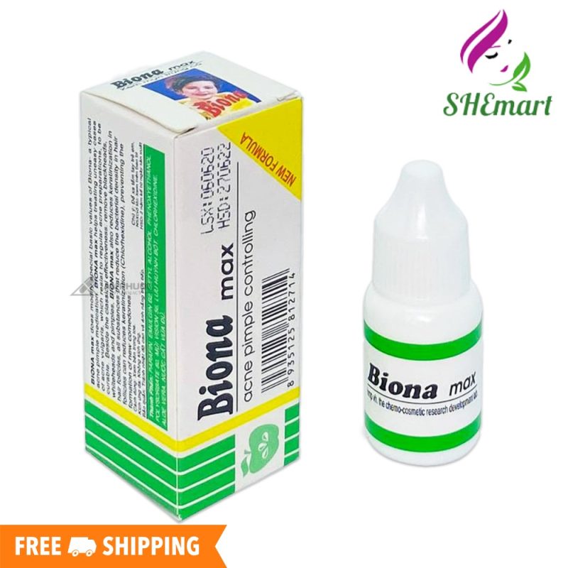 Biona Max 6g - Acne Treatment Cream, Scar Treatment, Prevents Dark Spots Left By Acne