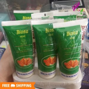 Biona Turmeric Facial Cleanser for Brightening and Acne Prevention 50gr - Free shipping