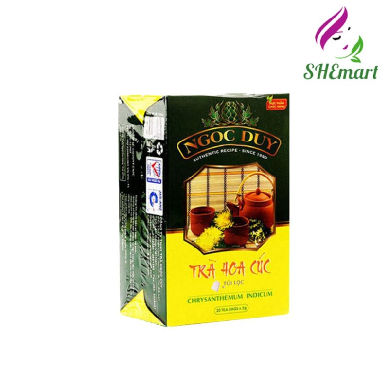 Ngoc Duy Vietnamese Chrysanthemum Tea – Box of 20 Filter Bags (1)