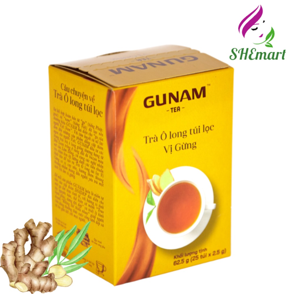 Ginger Flavored Oolong Tea Bags (GUNAM) Shemartglobal Ginger Flavored Oolong Tea Bags (GUNAM) - Free shipping