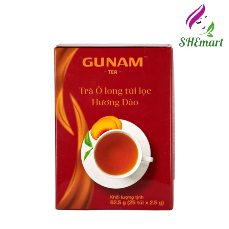 GUNAM Oolong with Peach – A Soft Touch of Sweetness 63gr