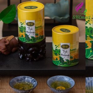 Golden Dragon Oolong Tea – 100g Box (Gunam – Đôi Dép Brand)