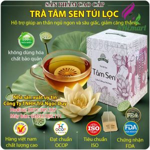 Ngoc Duy Premium Lotus Heart Tea – 20 Filter BagsBox Shemartglobal