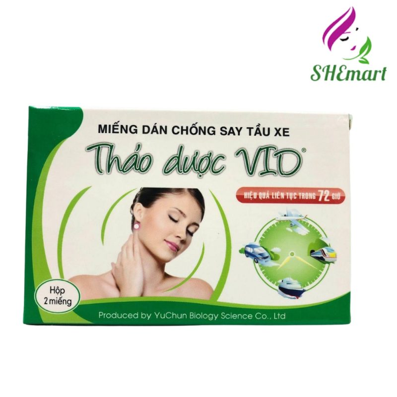 Combo of 10 VIO Herbal motion sickness patches