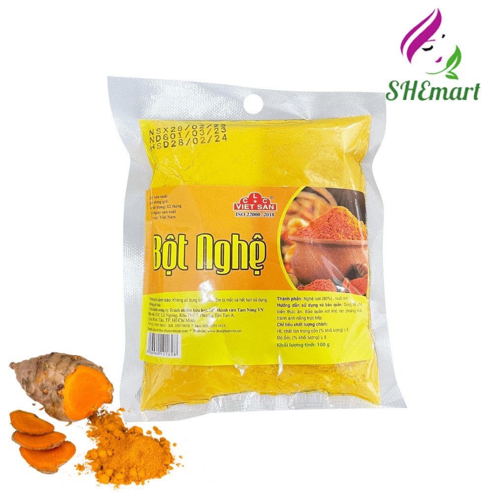 1 carton of 20 packets – Vietsan turmeric powder for cooking & health care