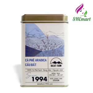 DalatFarm Cầu Đất Arabica Coffee – 250 g Ground Pack
