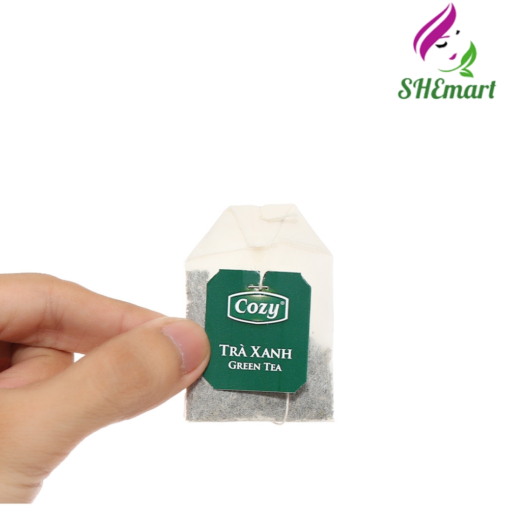 Shemartglobal Cozy Green Tea Box 50g (2g x 25 Tea Bags)