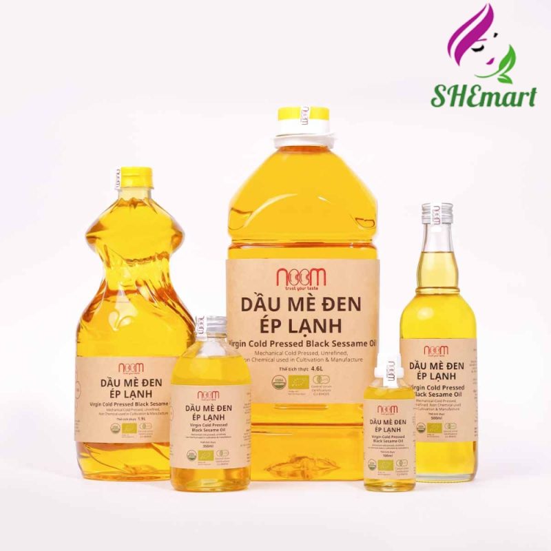 NOOM Cold-Pressed Black Sesame Oil – Pure Nutrition from Traditional Seeds